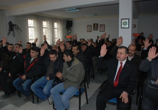 Odalarda seçim heyecanı