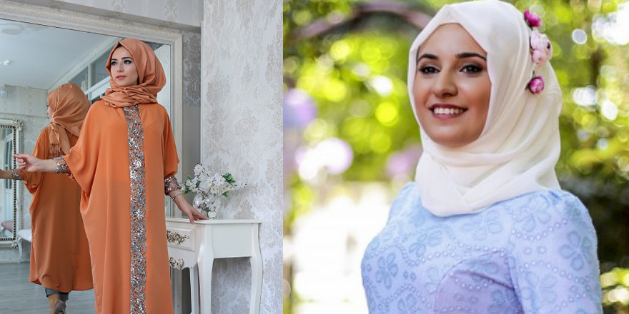Tesettürün zarafetle buluşması tesettür abiyeler