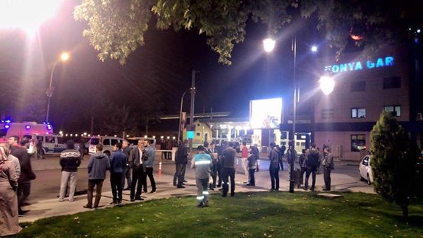 KONYA TREN GARI BOŞALTILDI