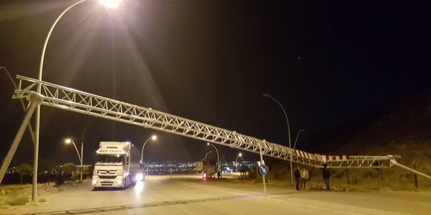 TIR kamera sistemini biçti