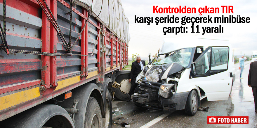 Konya'da kaza: 11 yaralı