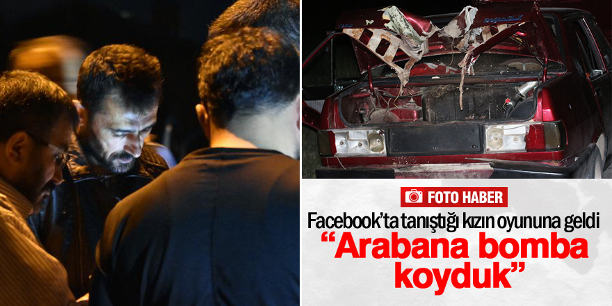Konya'da bombalı araç alarmı