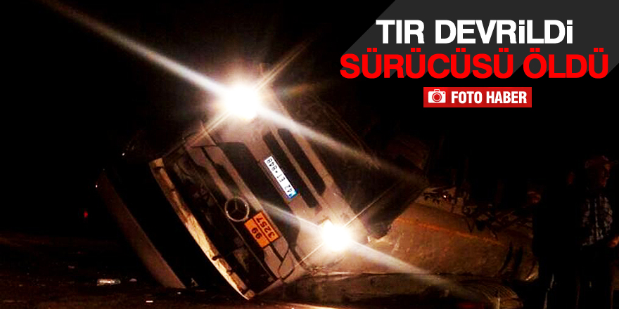 Konya'da trafik kazası: 1 ölü