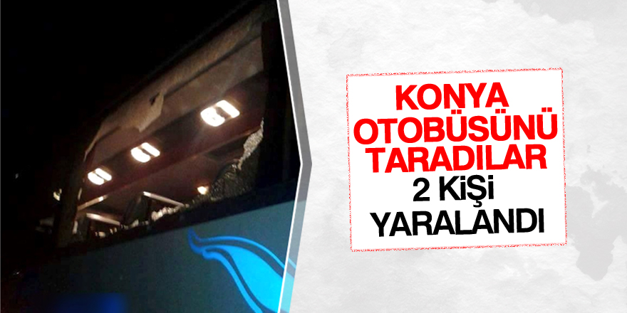Yolcu otobüsüne silahlı saldırı
