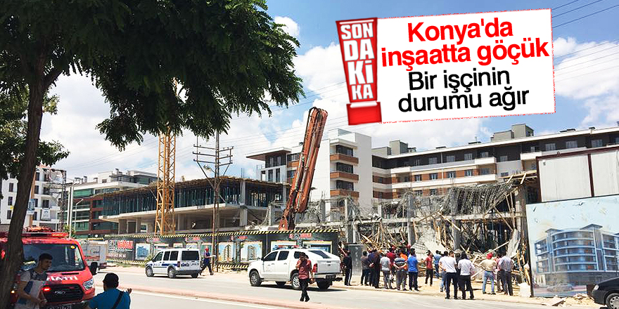 Enkaz altında kalanların olduğu söyleniyor