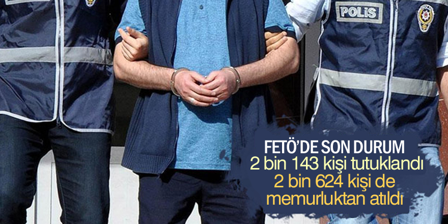 Konya’da FETÖ/PDY soruşturmalarında 2 bin 143 kişi tutuklandı