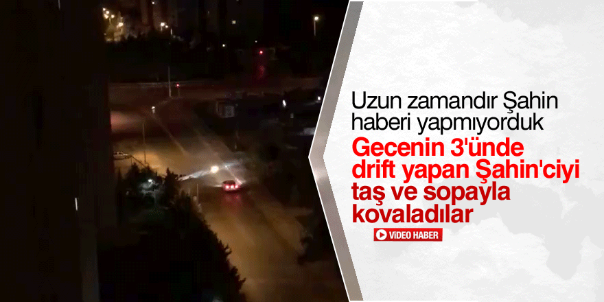 Vatandaş taş ve sopa ile kovaladı