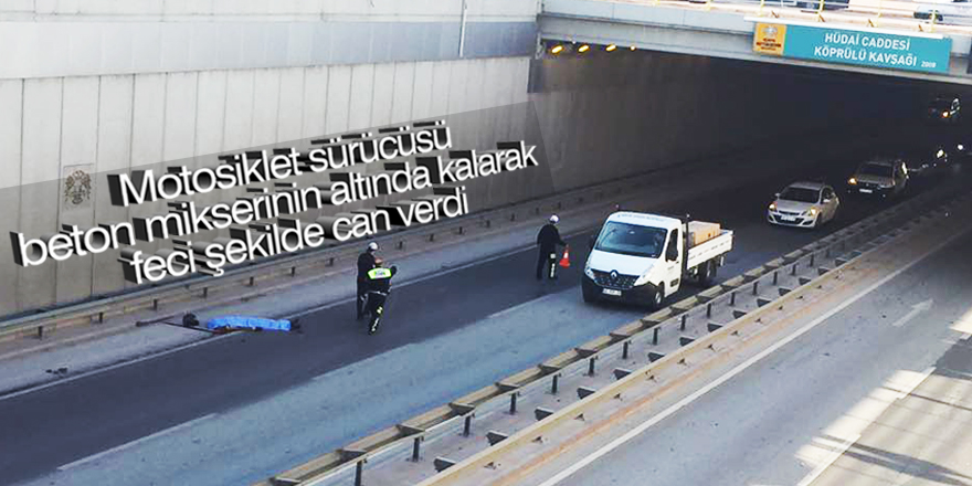 Köprülü kavşakta feci kaza: 1 ölü