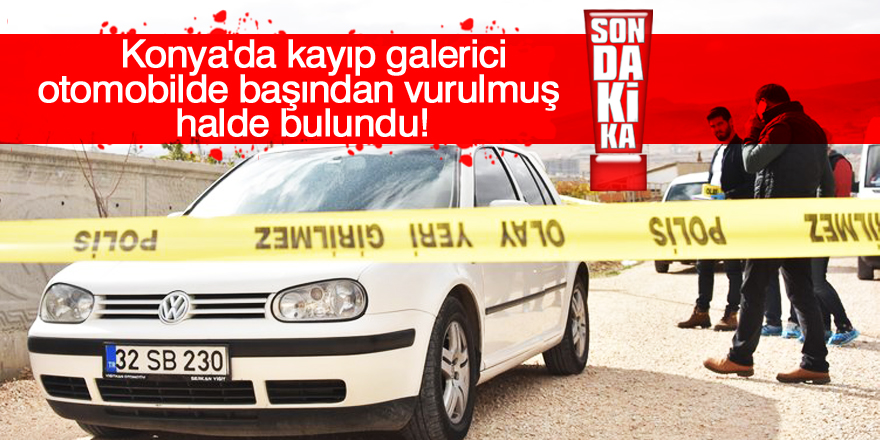 Konya'da cinayet!
