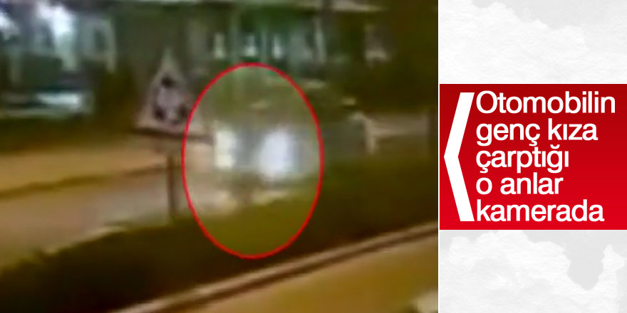 Otomobilin çarptığı genç kız ağır yaralandı