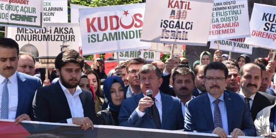 Trabzon’da ABD ve İsrail’e tepki
