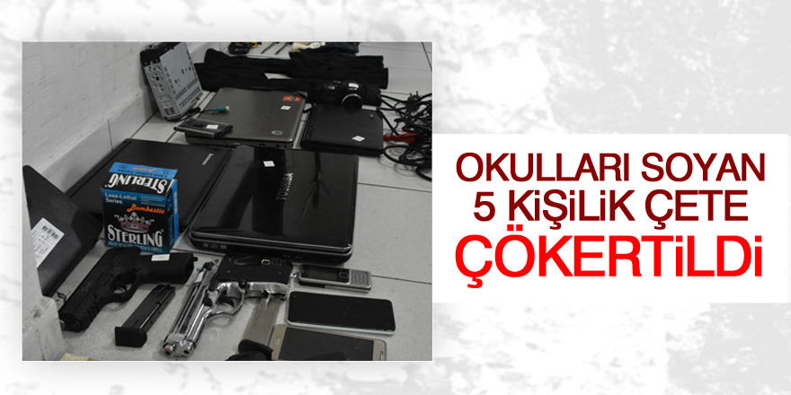Konya'da okullardan hırsızlık