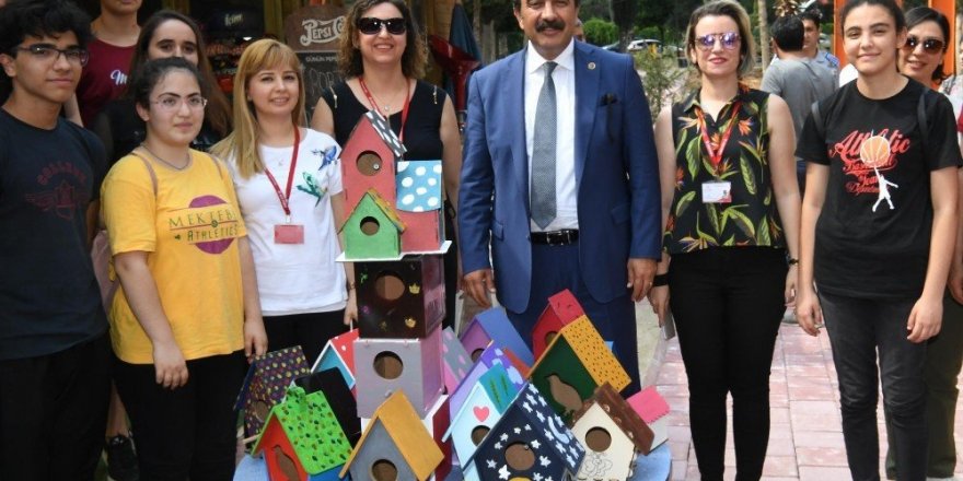 Çukurova Belediyesi’nde kuş evi etkinliği