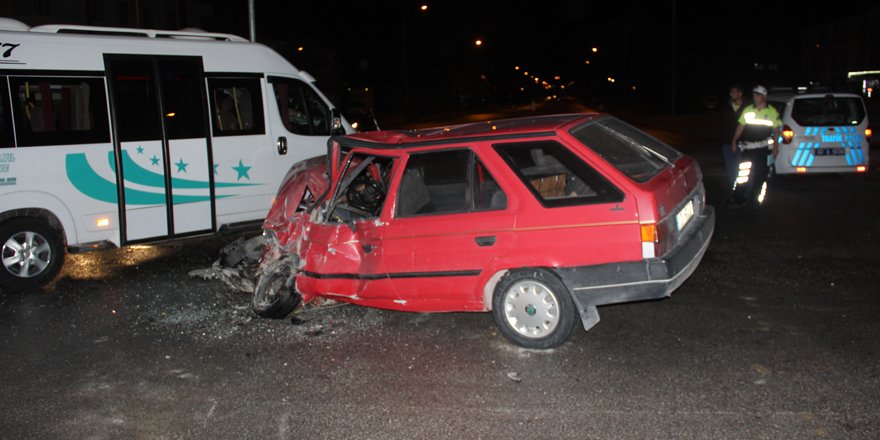Konya'da trafik kazası: 3 yaralı
