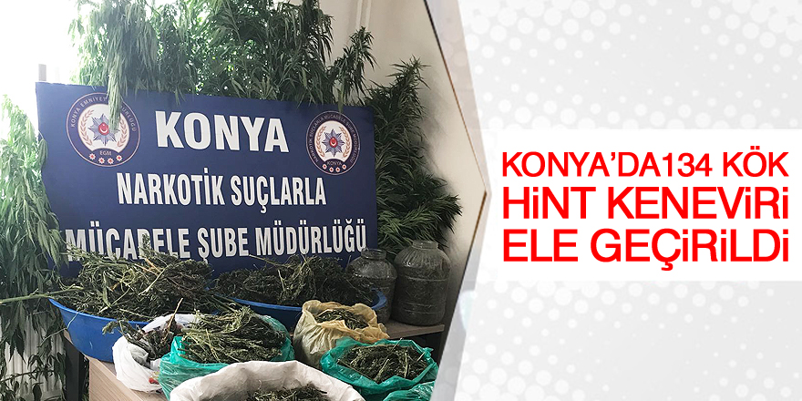 Konya'da uyuşturucu operasyonu