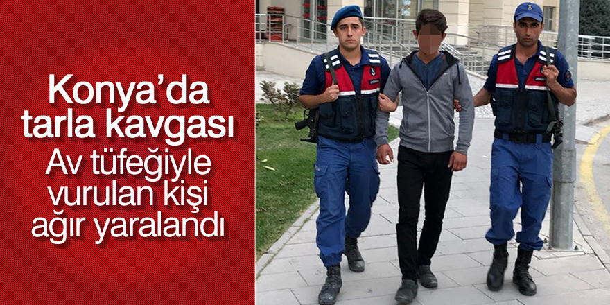 Konya'da tarla kavgası