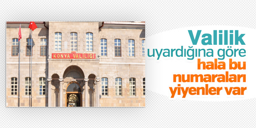 Valilikten dolandırıcılık açıklaması
