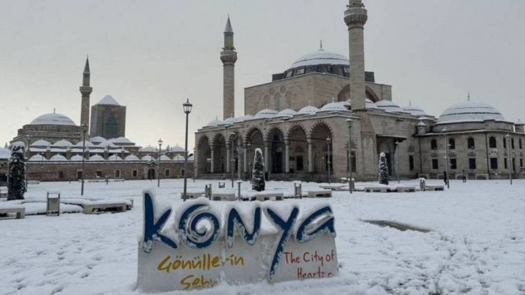 Konya'da kar bekleyenlere kötü haber! Bu tarihte hava ısınıyor 5