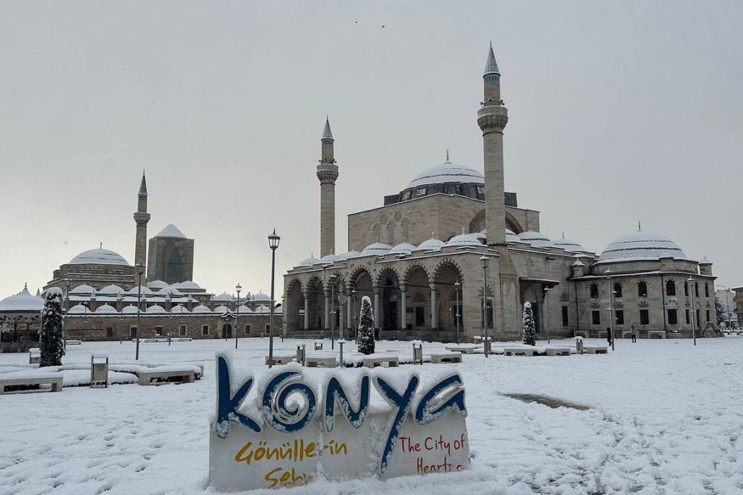 Konya'ya kar yağacak! Uzman isim bu tarihe işaret etti 6