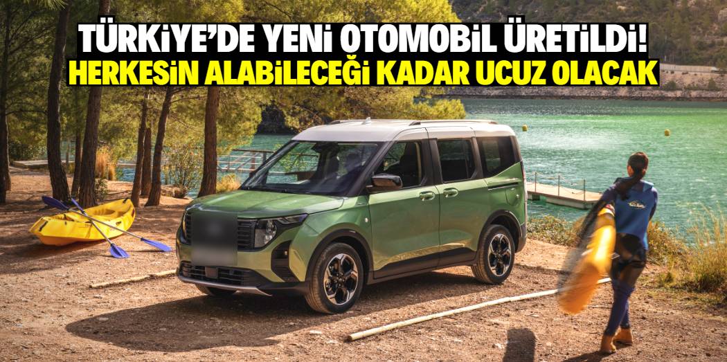 Türkiye'de iki yeni otomobil üretildi! Herkesin alabileceği fiyata satılacak 1