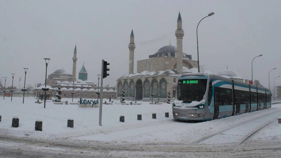 Konya'da 15 santimetre kar yağışı bekleniyor! Tarih verildi 2
