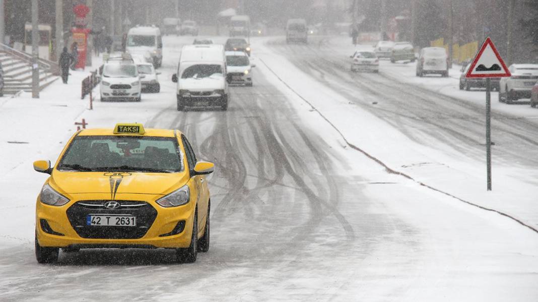 Konya'da 15 santimetre kar yağışı bekleniyor! Tarih verildi 5