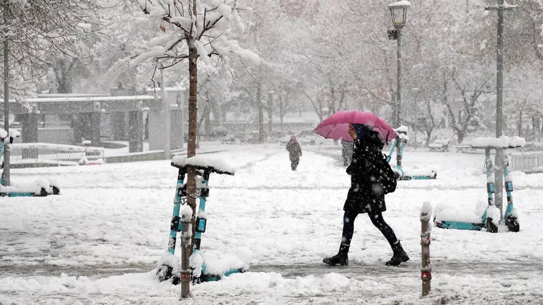 Konya'da 15 santimetre kar yağışı bekleniyor! Tarih verildi 9