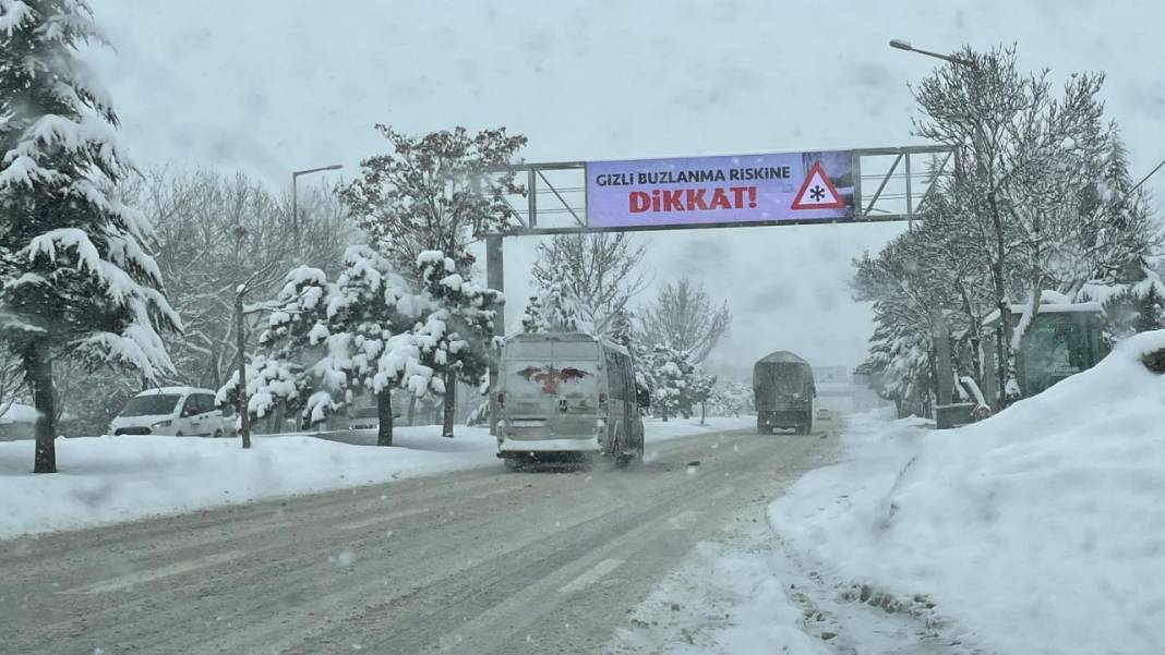 Konya'da yoğun kar yağışı bekleniyor! Saat aralığı paylaşıldı 4