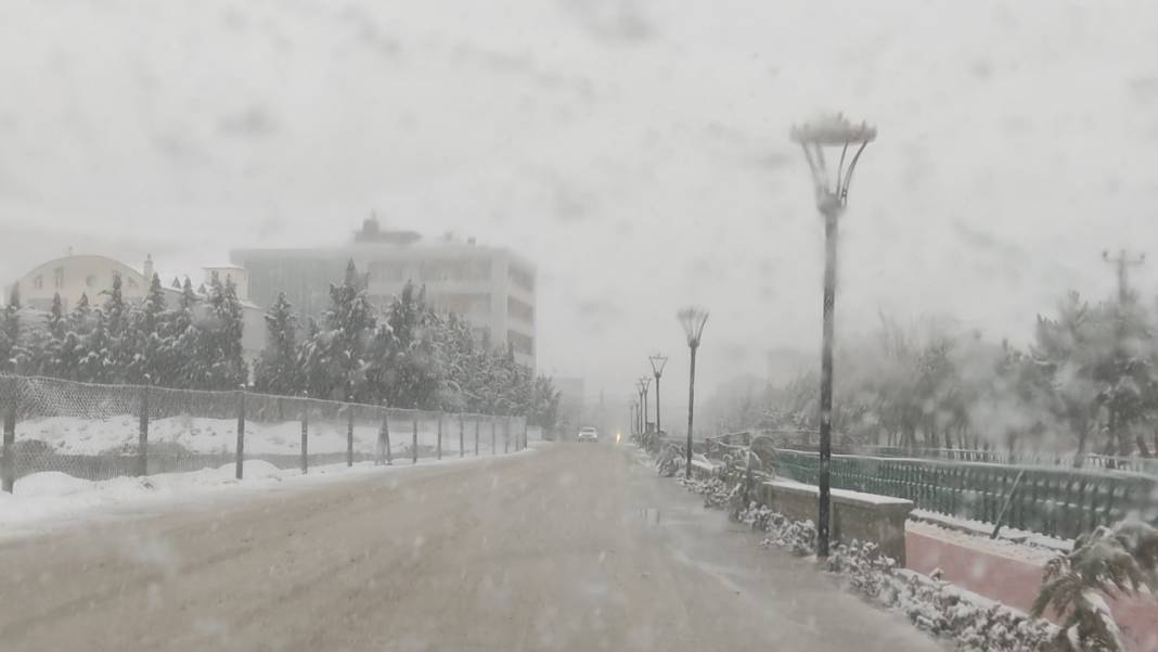 Konya'da yoğun kar yağışı bekleniyor! Saat aralığı paylaşıldı 5
