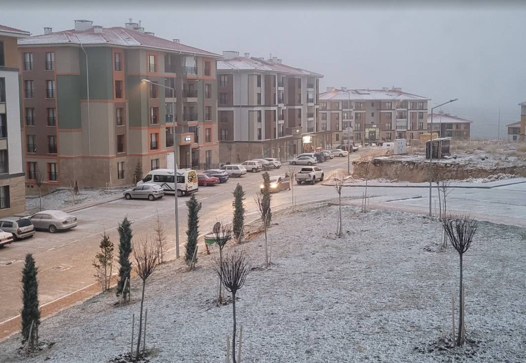 Konya'da 5 noktada kar var! İşte konumları 3