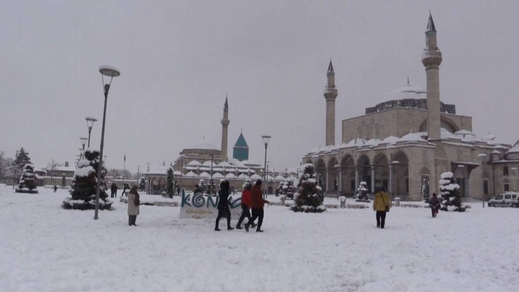 Konya'ya bu tarihte kar yağacak! Çok az bir zaman kaldı 8