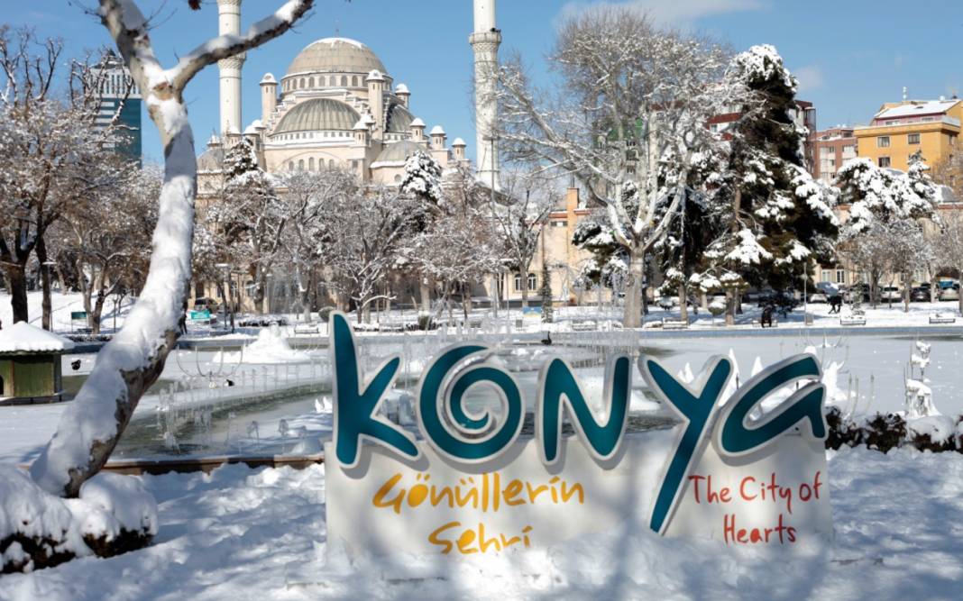 Konya'ya ne zaman kar yağacak? Meteoroloji net bilgiyi paylaştı 8