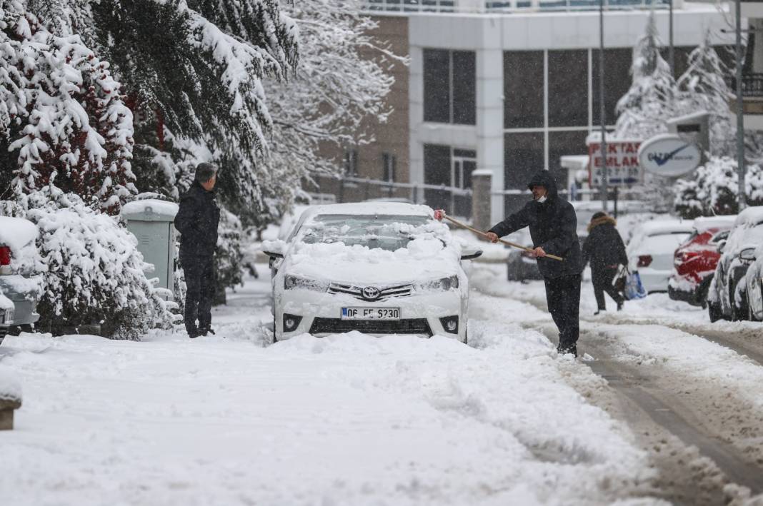Konya'ya 2 gün boyunca yoğun kar yağacak! En net tarih açıklandı 9