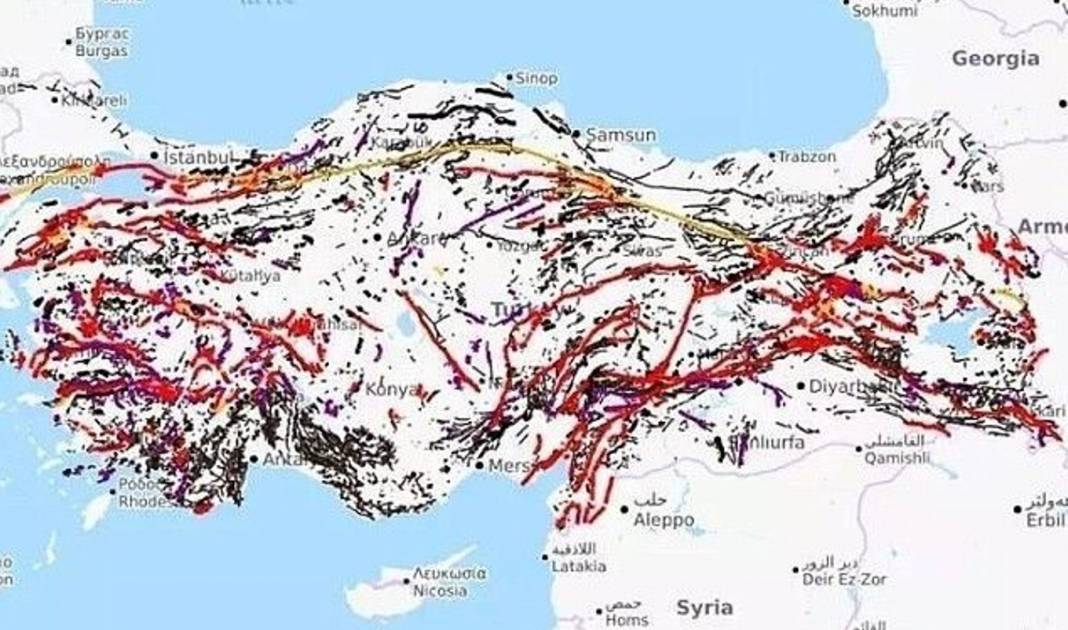 Türkiye'nin yeni deprem haritası korkuttu! Konya için 'büyük deprem' uyarısı 7