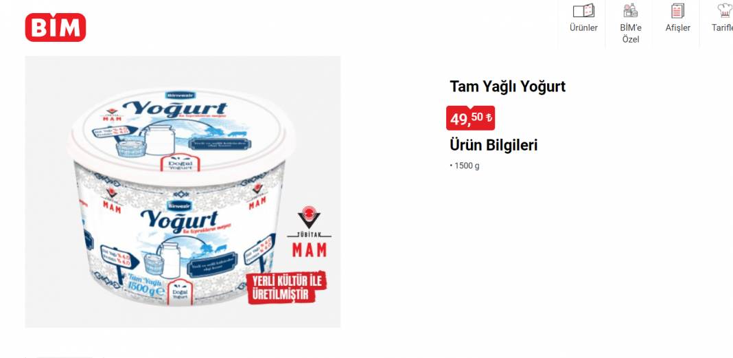 Türkiye yerli ve milli mayalı yoğurt üretti! Bu market 49 liraya satacak 8