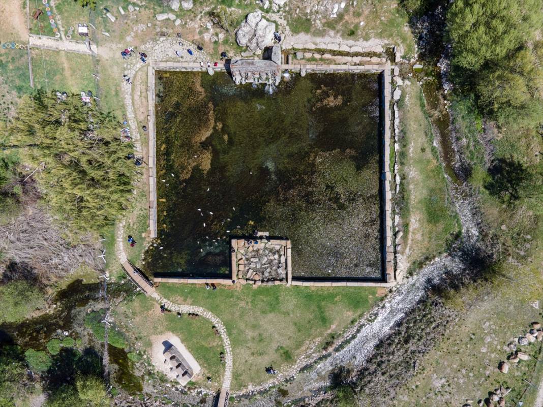 Konya'nın en eski havuzu bu konumda! 800 yıl önce inşa edilmiş 3