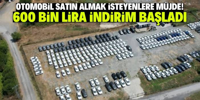 Otomobil satın almak isteyenlere müjde! 600 bin lira indirim başladı