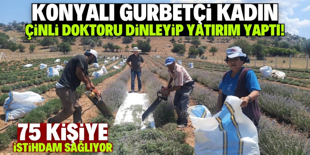 Konyalı gurbetçi kadın memleketine yatırım yaptı! 75 kişiye istihdam sağladı 1