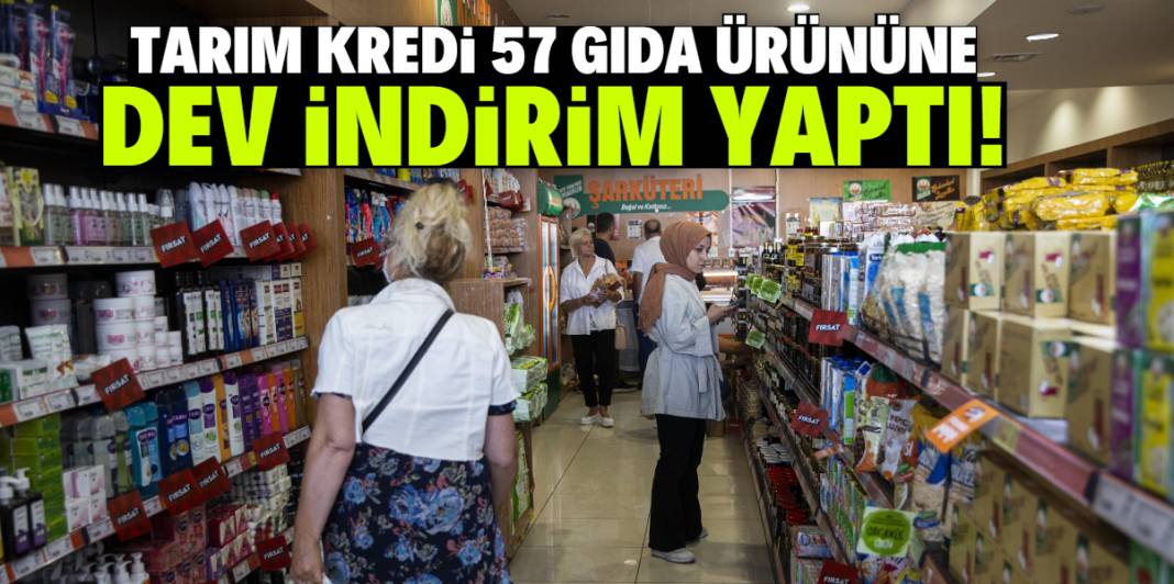 Tarım Kredi 57 gıda ürününe dev indirim yaptı! En uygun fiyat garantisi var 1