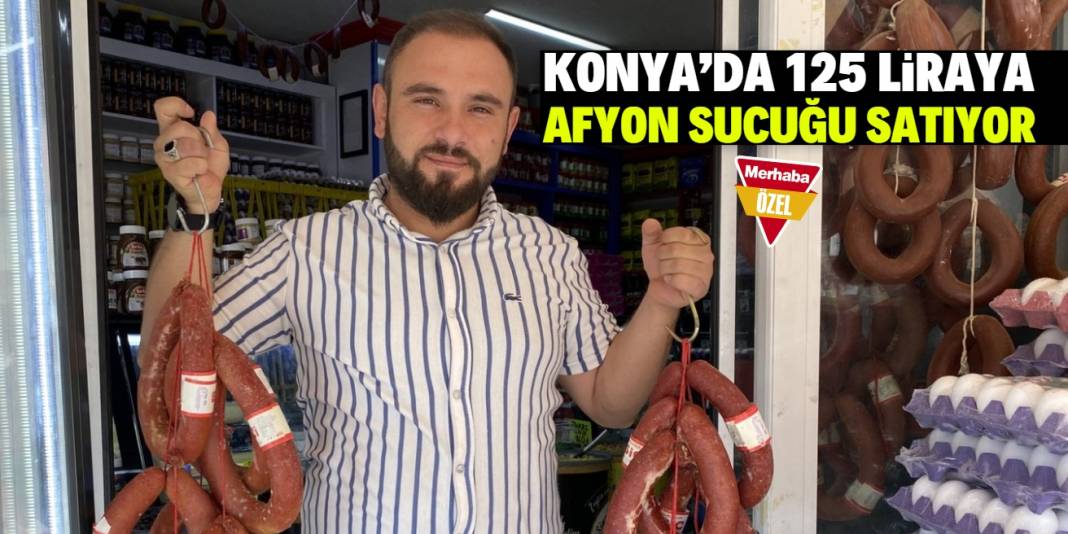 Konya'da 125 liraya 1 kilo sucuk satışı devam ediyor! Stokta tonlarca var 1