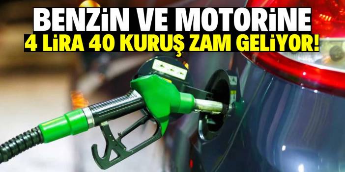 Benzin ve motorinin litre fiyatı 50 lira olacak! Bu tarihte 5 liraya yakın zam geliyor