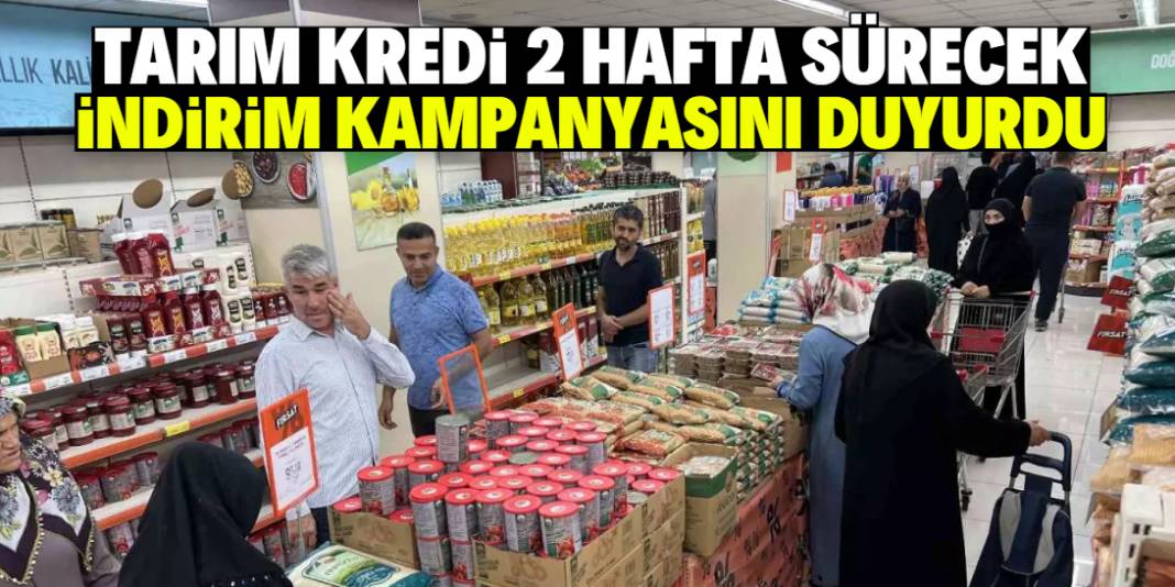 Tarım Kredi 2 hafta sürecek indirimi duyurdu! Listedeki 58 ürün çok ucuz 1