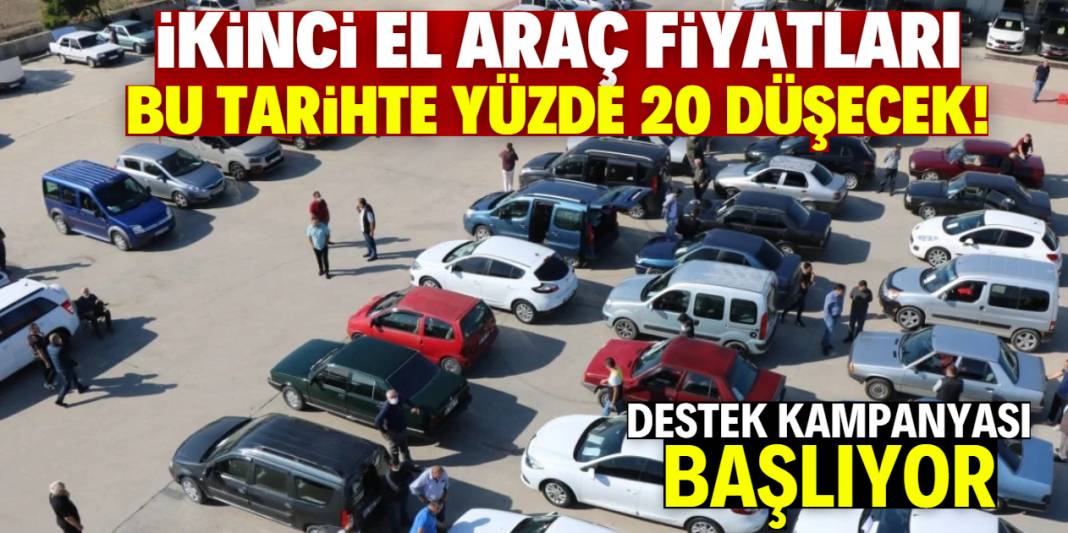 İkinci el araç fiyatları bu tarihte yüzde 20 düşecek! Desteğin detayı belli oldu 1