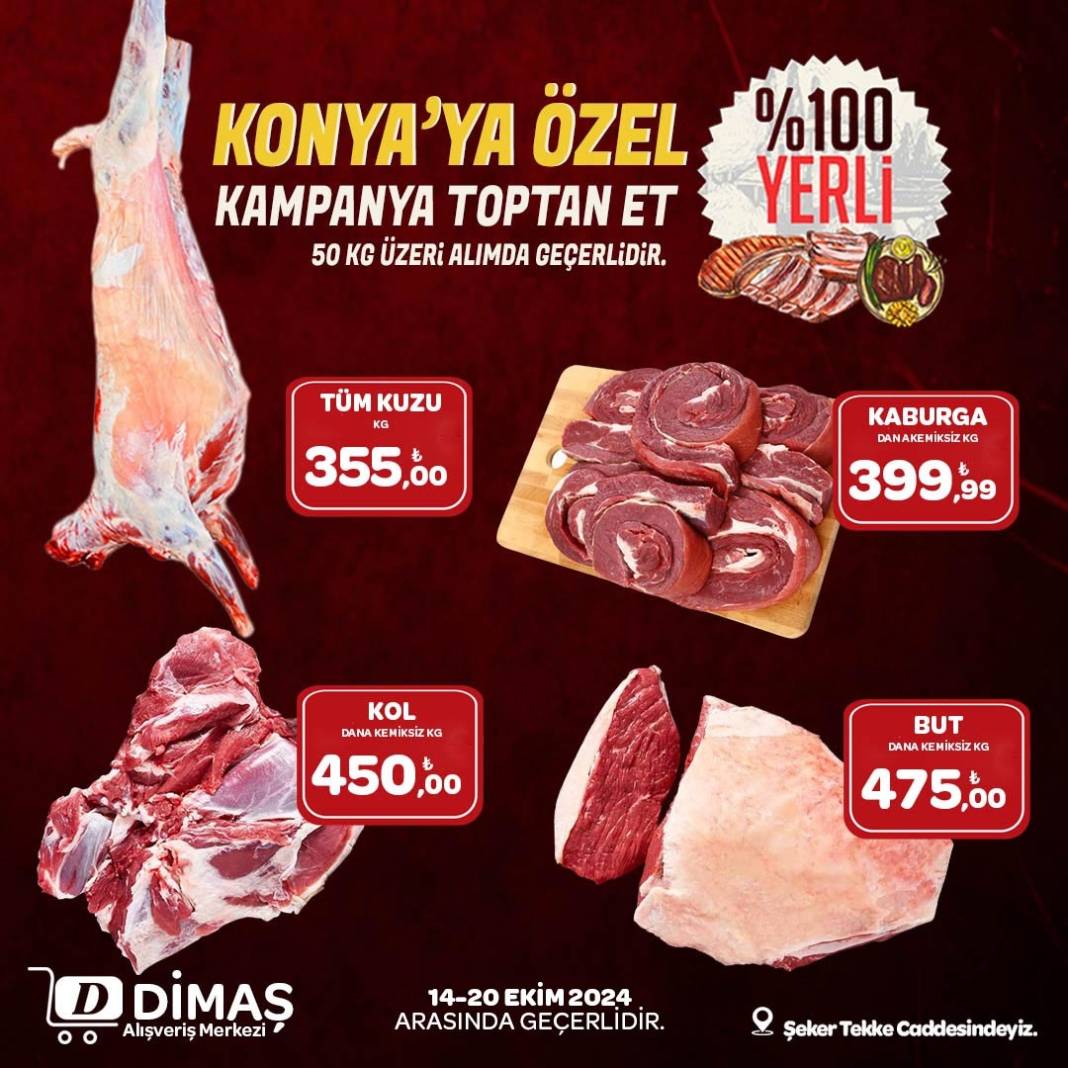 Konya'da 355 liraya kuzu eti satan marketin sahibi konuştu: Etlerimiz güvenilir 8