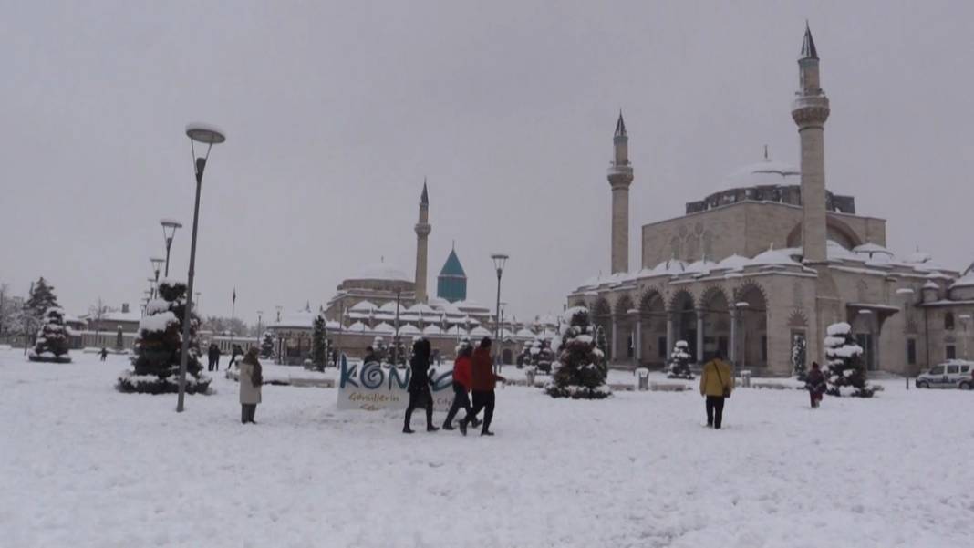 Konya'ya kar yağacak! Uzmanlar bu tarihe işaret etti 5