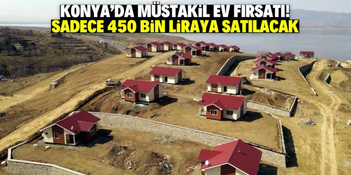 Konya'da müstakil ev fırsatı! Sadece 450 bin liraya satılacak