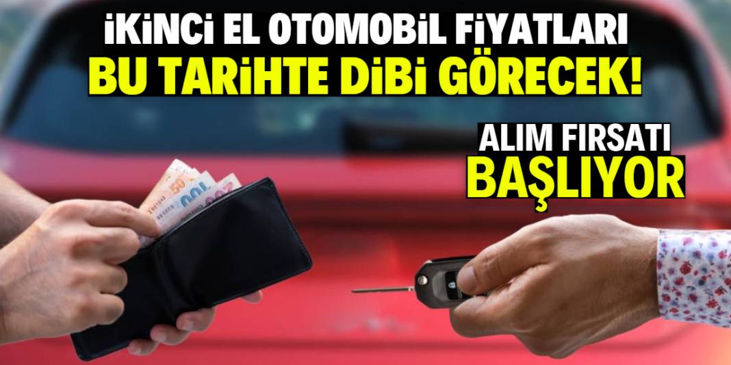 İkinci el otomobil fiyatları bu tarihte dibi görecek! Alım fırsatı başlıyor 1