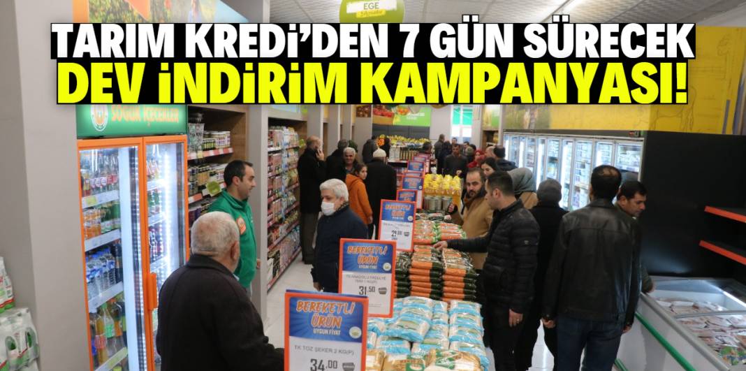 Tarım Kredi'den 7 gün geçerli kampanya! 16 ürün dip fiyattan satılacak 1