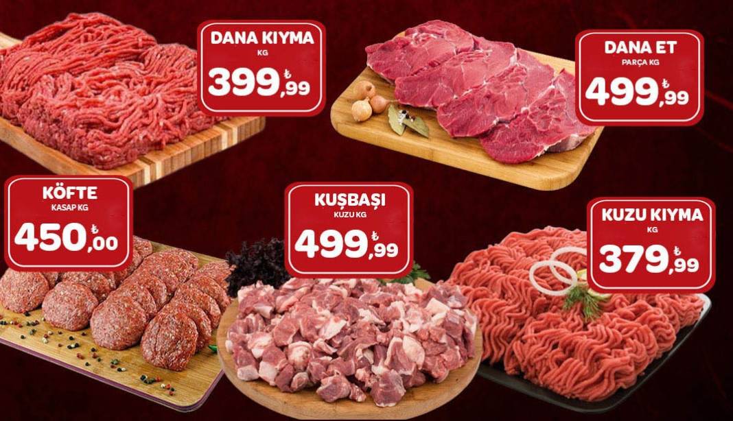 Konya'da bu market 350 liraya 1 kilo et satıyor! Tüm Türkiye'ye örnek oldu 10