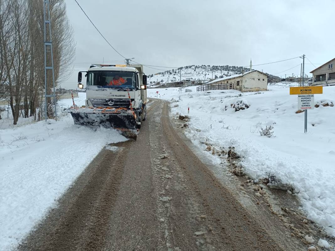 Konya'da 30 santimetre kar yağışı bekleniyor! İşte o konumlar 2